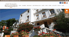 Desktop Screenshot of hotel-beausoleil-dax.fr
